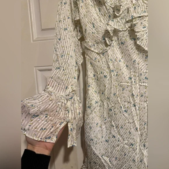 NWT Free People Sweetest Thing Ivory Floral Dress - Picture 3 of 16